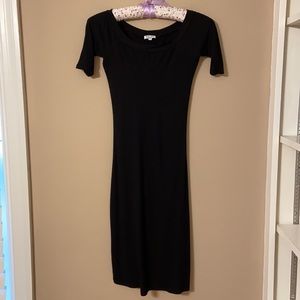 Splendid Off The Shoulder Ribbed Dress Size XS